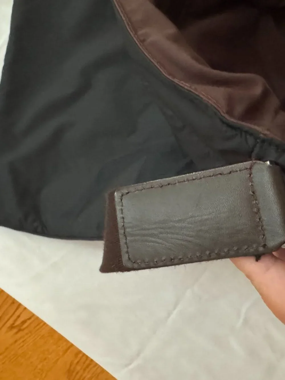 Bugatchi Nylon Messenger bag